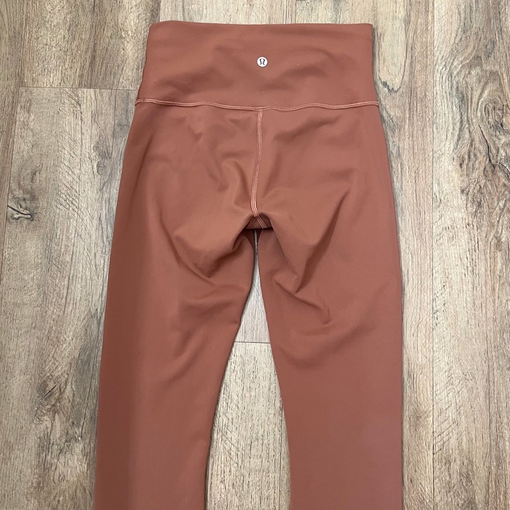 Lululemon Wunder Train High-Rise‎ Crop21" Ancient Copper Size 6 - Picture 8 of 11